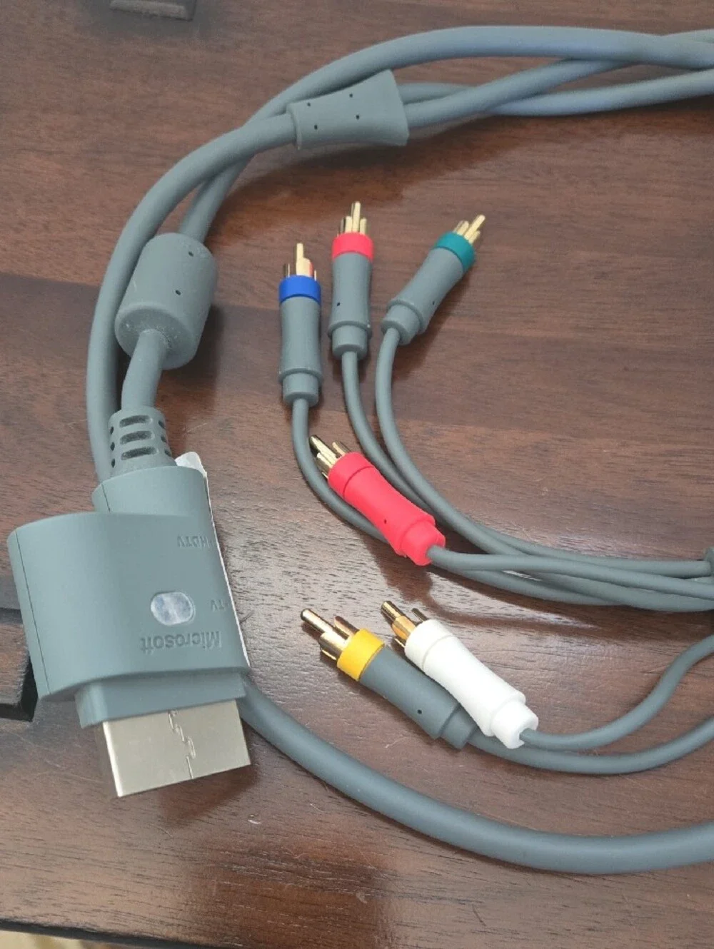 Official Xbox 360 OEM Component HD AV Cable & Kinect Sensor Bundle